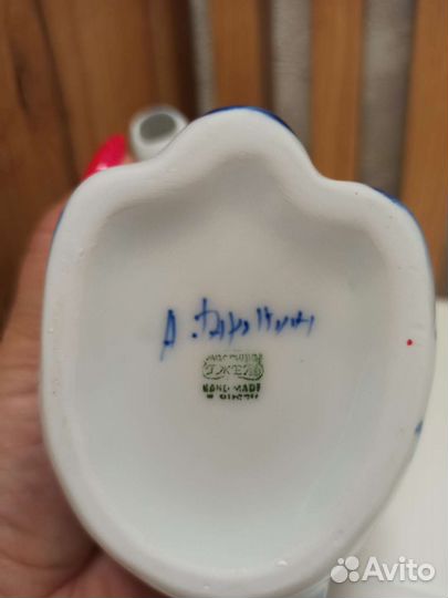 Чайник Гжель Кот