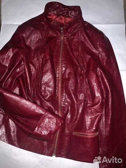 Куртка кожаная