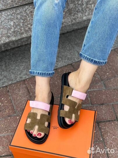 Шлепанцы hermes