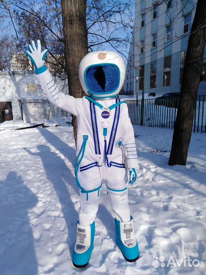Костюм космонавт взрослый,ростовая кукла космонавт