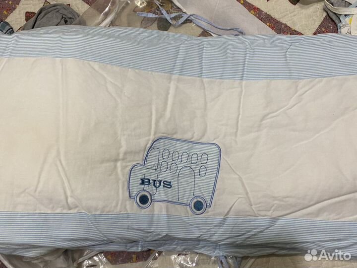 Бортики в кроватку и балдахин