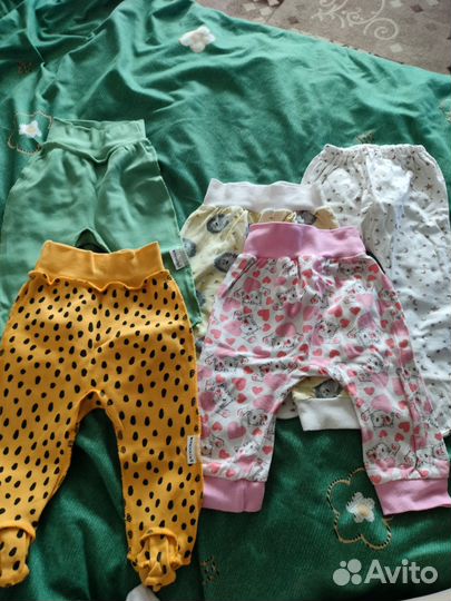 Детские вещи на девочку пакетом 60-70