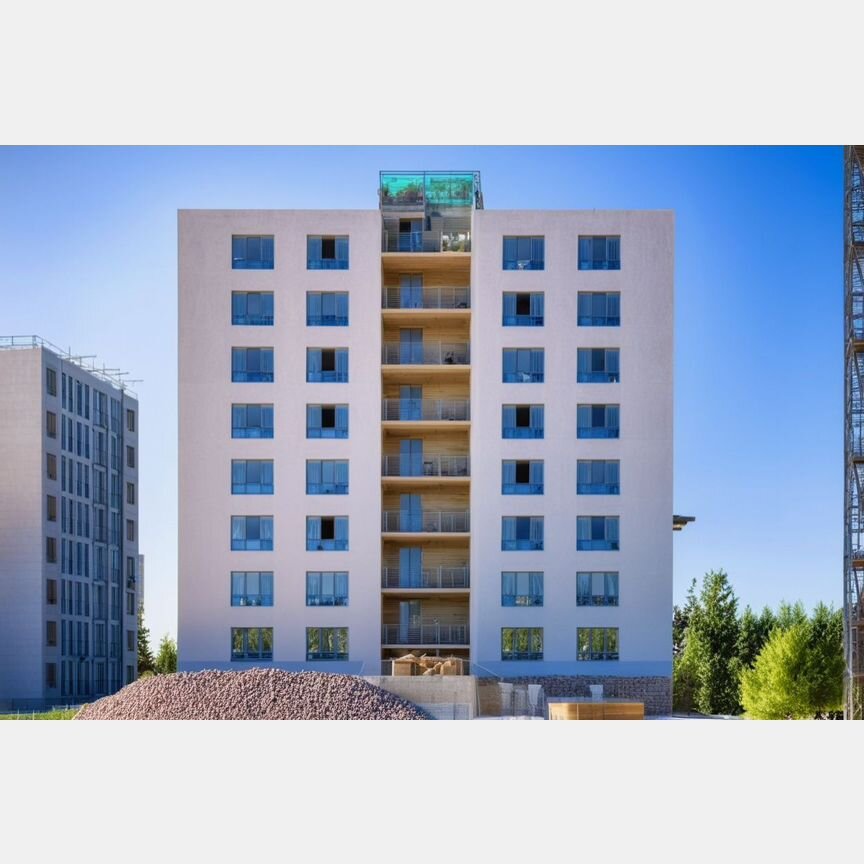 2-к. квартира, 64,1 м², 9/9 эт.
