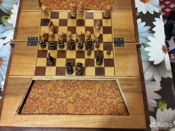 Шахматы деревянные ручной работы