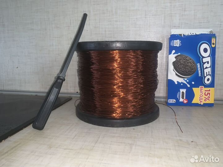 Медный провод 0.56 диаметр 139м