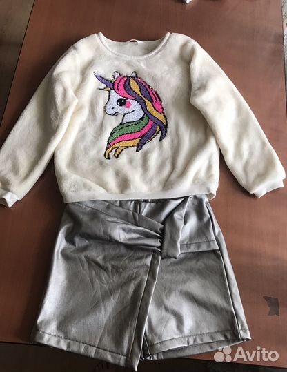 Модная Юбка шорты US Best girls 7-9 лет