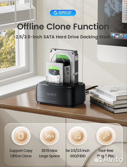 Док-станция для HDD и SSD