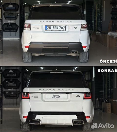 Обвес на range rover sportl494 до рест в рест