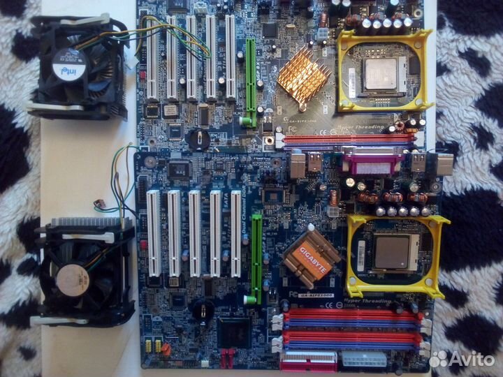 Сборки на материнских платах сокеты 775, 478