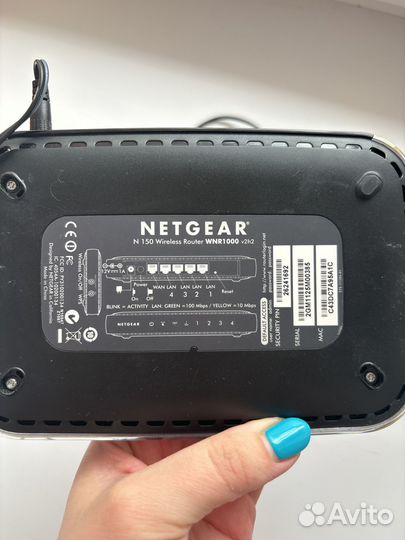 Wifi роутер netgear WNR1000