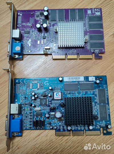Gigabyte CV-GF1280-32E и Geforce 4 MX440 64md