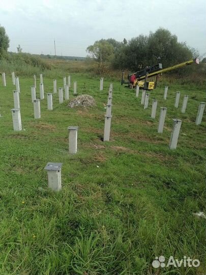 Фундамент / Жб сваи от производителя под ключ