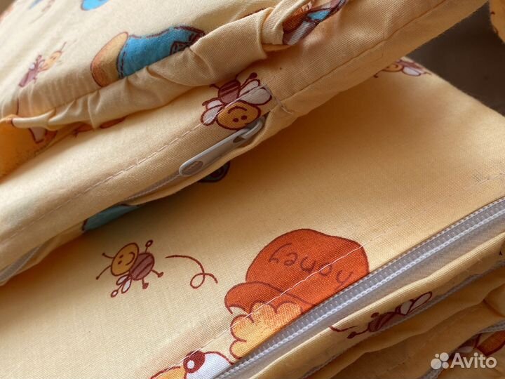 Бортики на детскую кроватку