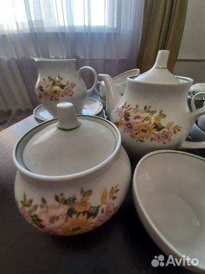 Чайный сервиз Дулево