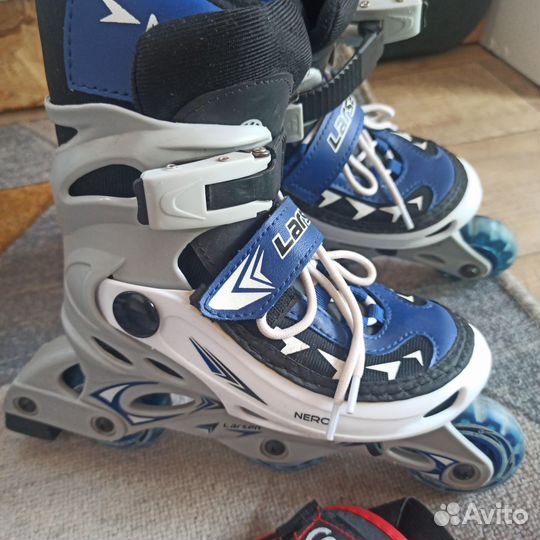 Роликовые коньки детские раздвижные