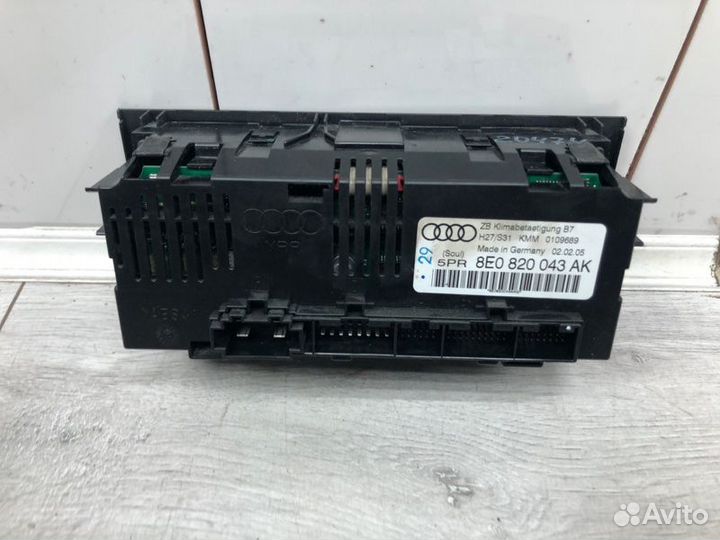 Блок управления климат-контролем Audi A4 универсал