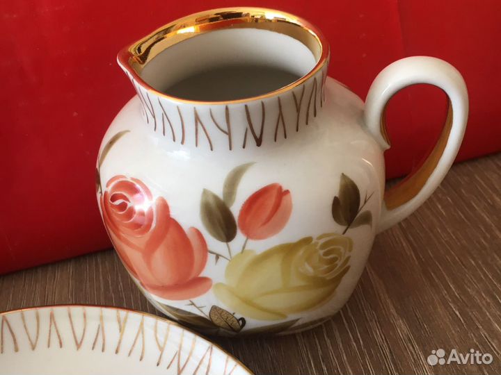 Сервиз чайный лфз «Букет чайных роз»