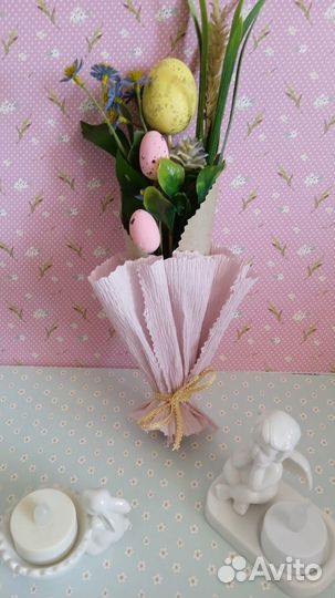 Пасхальный декор (букетики весенние)