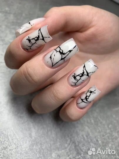 Маникюр укрепление наращивание гель лак