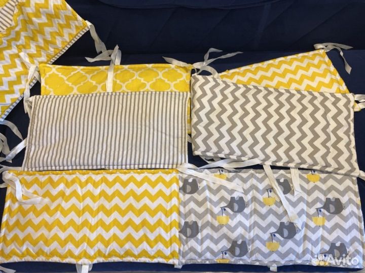 Бортики в детскую кроватку