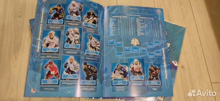 SeReal кхл 2013-2014 полный сет наклеек