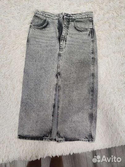 Юбка джинсовая