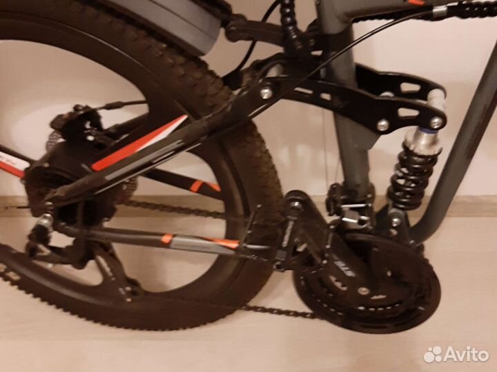 Электровелосипед двухподвес 500Вт складной