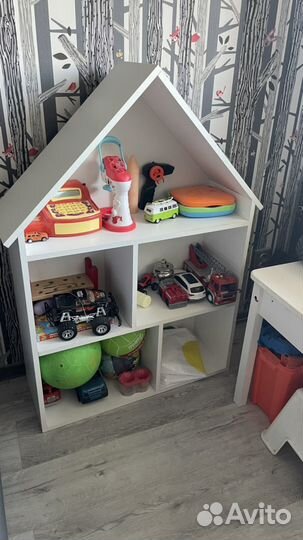 Домик кукольный/шкафчик для игрушек/книг