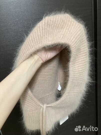 Капор женский из ангоры новый