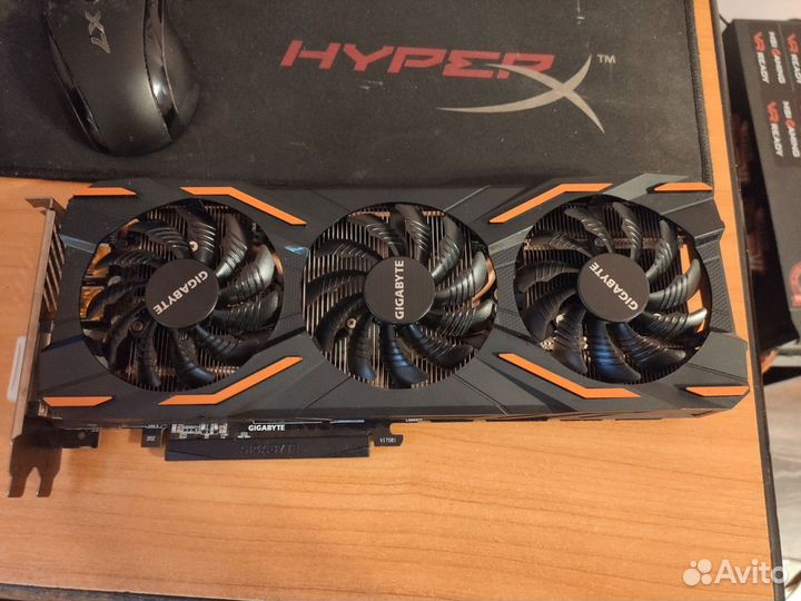 Видеокарта Nvidia GeForce GTX 1070ti gigabyte