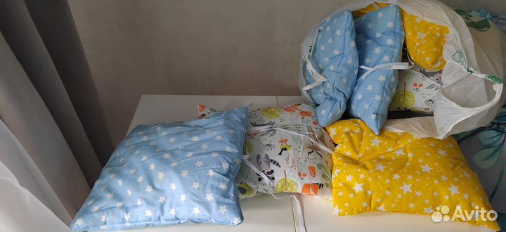 Подушки для детской кроватки