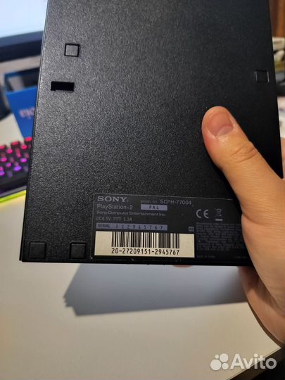 Sony PS2 Slim прошитая