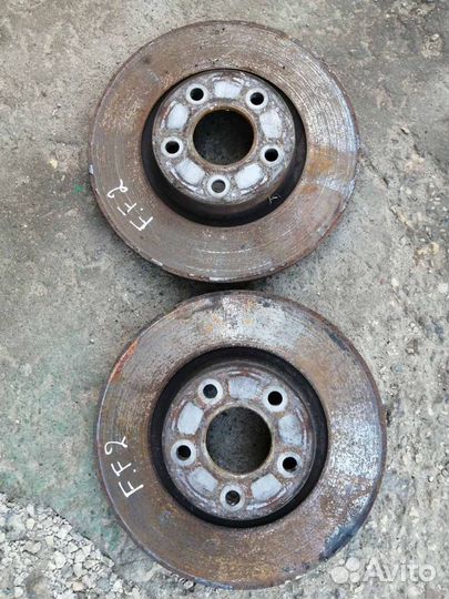 Тормозные Диски Передние Форд фокус 2 Фьюжен пара