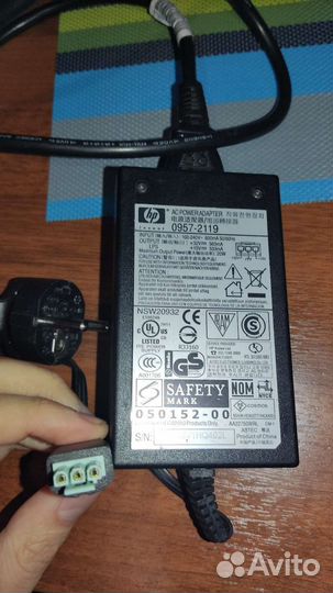 Блок питания для принтера hp 0957-2119