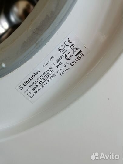 Стиральная машина Electrolux