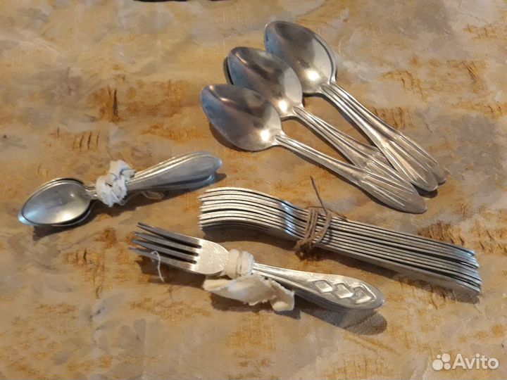 Вилки и ложки алюминиевые СССР