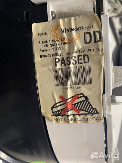 Панель приборов Ford Mondeo 3