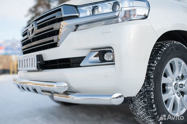 Toyota LC 200 2015 Защита+клыки