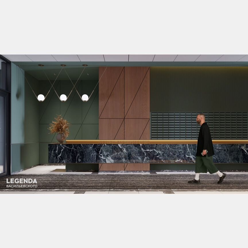2-к. квартира, 66,3 м², 10/10 эт.