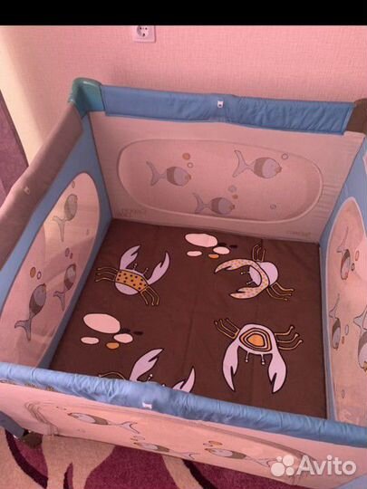 Манеж детский складной