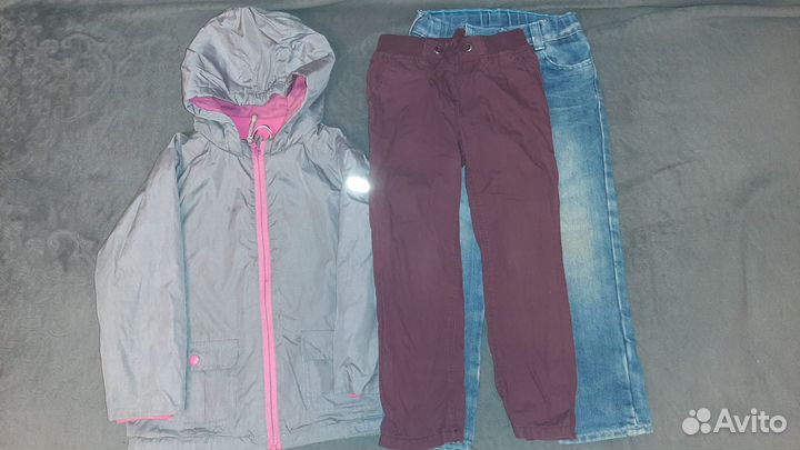 Вещи для девочки на рост 110