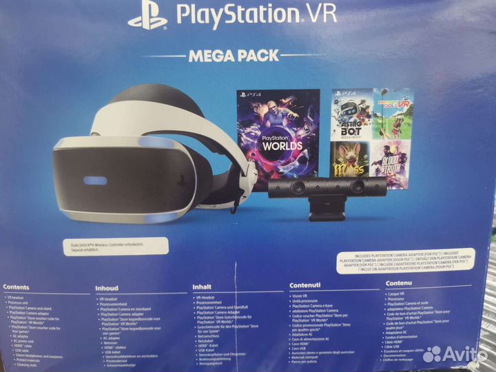 Vr шлем ps4 Ps5 VR1 VR2 новый бу
