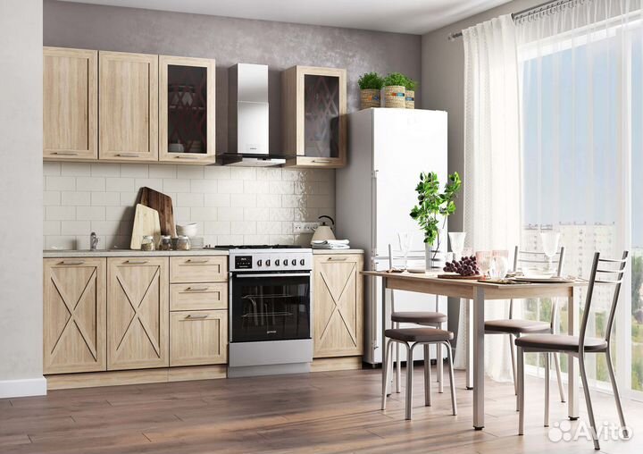 Кухонный гарнитур Легенда Л-33 (1,6)