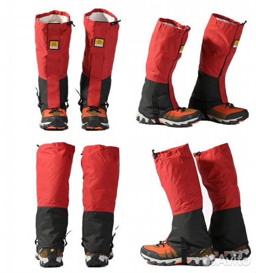 Гамаши фонарики бахилы от снега, грязи