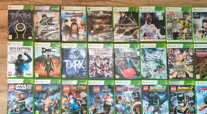 Игры на Xbox 360 Лицензионные и на Kinect