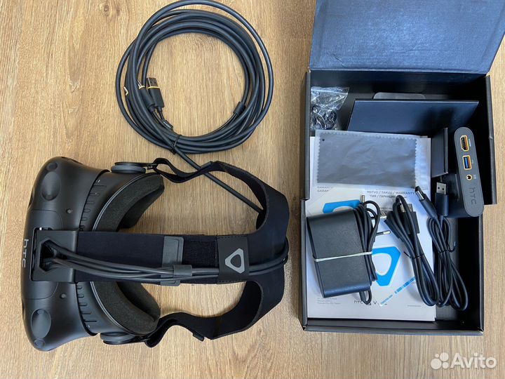 Шлем htc vive с комплектом подключения