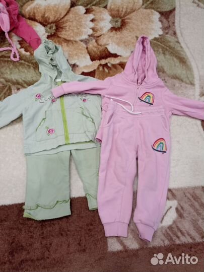 Вещи пакетом на девочку 1 год