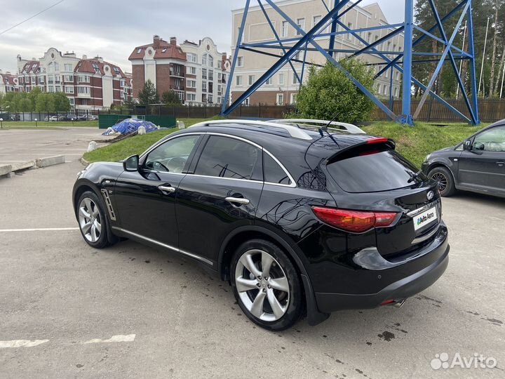 Infiniti QX70 3.7 AT, 2014, 107 000 км