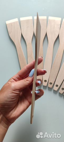 Лопатка кухонная деревянная