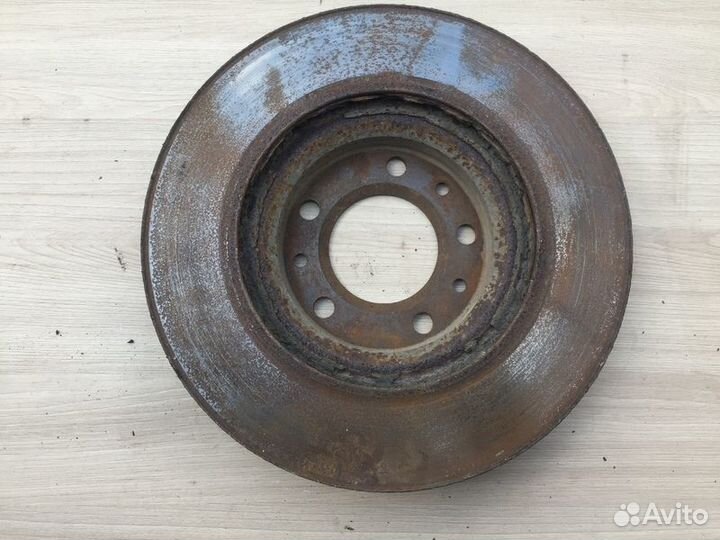 Диск тормозной передний Peugeot 407 с2004-2011г Пе